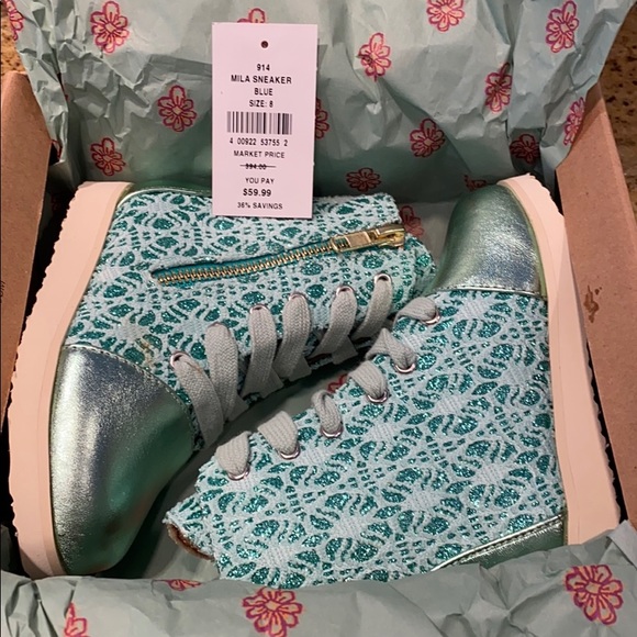 Joyfolie Mila Sneaker, Toddler 8. Lace and leather - Picture 3 of 3